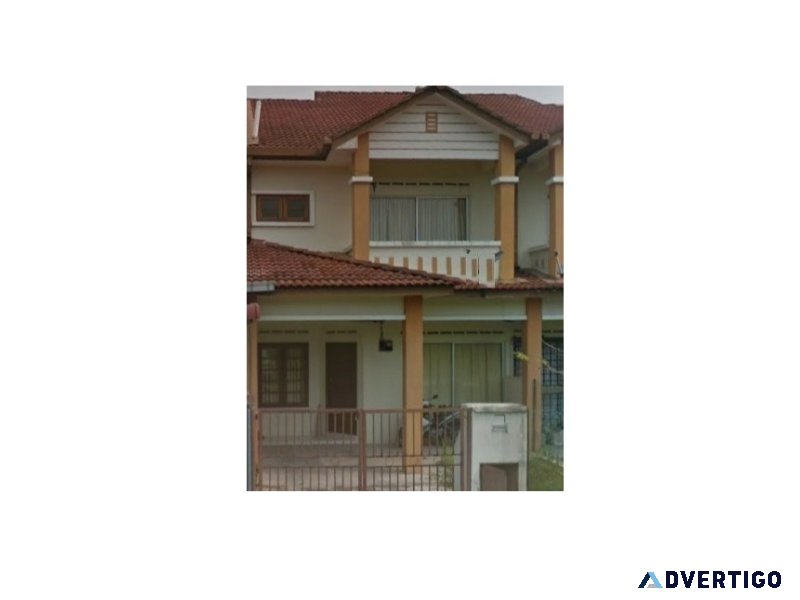 Freehold taman sri dagang banting selangor 2 storey terrace 380k