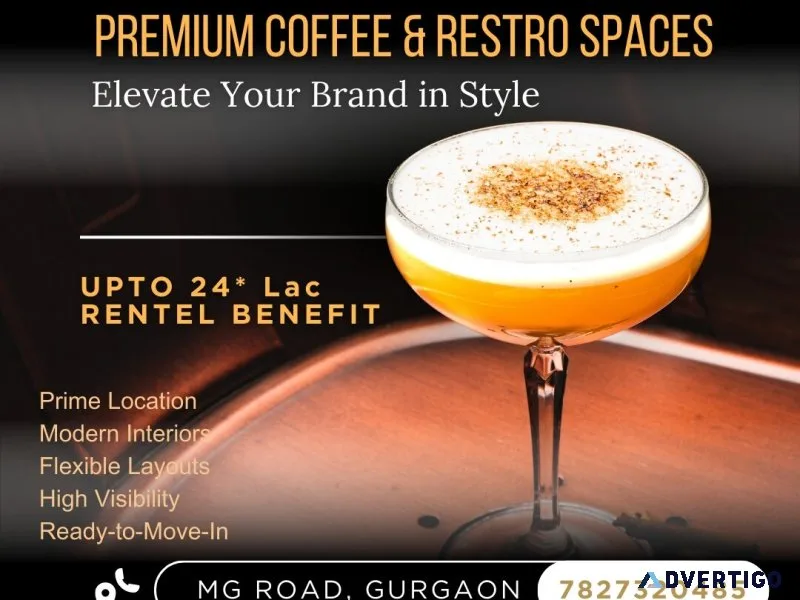 Gurgaon s m3m jewel mg road: opulent shops & restaurants