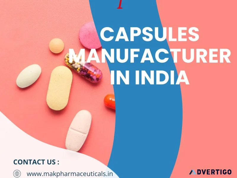 Capsules manufacturer in india