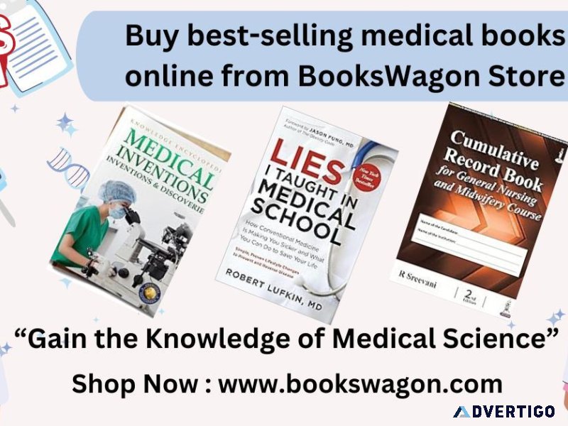 Buy best-selling medical books online from bookswagon store