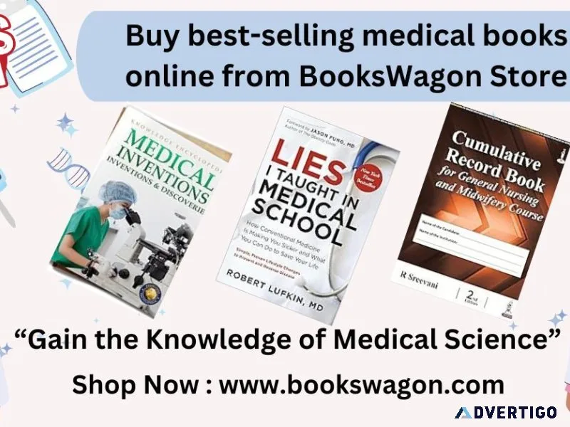 Buy best-selling medical books online from bookswagon store