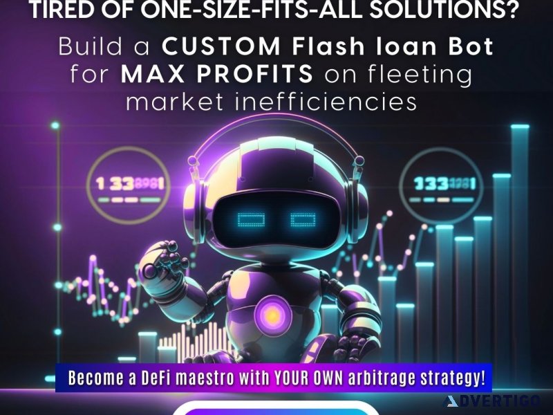 Tap into flash loan arbitrage – get a robust trading bot today