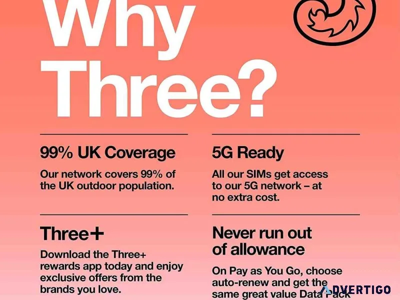 Three top up bundles