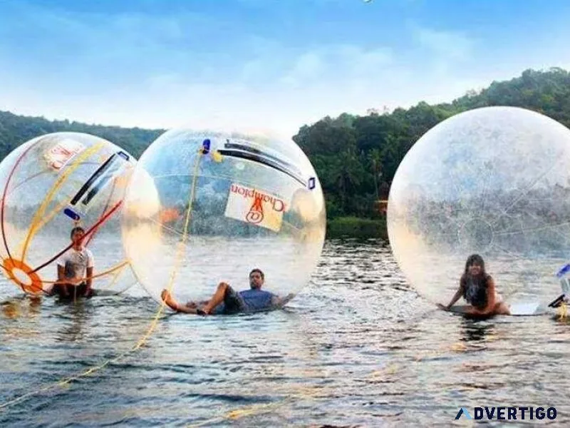 Zorbing in manali