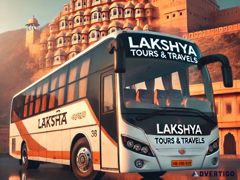 27 seater bus rental in jaipur