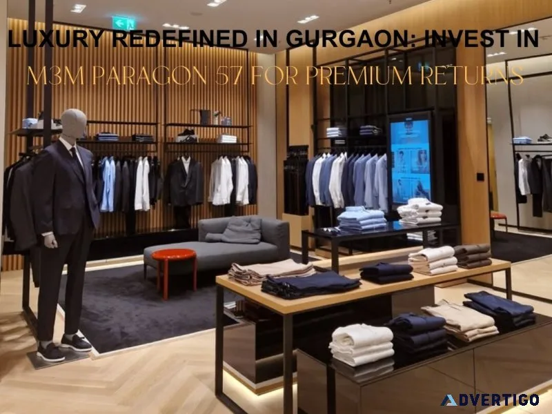 Invest in gurgaon s next great retail destination at m3m paragon