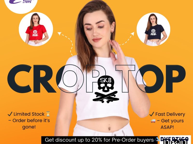 Crop top for girls