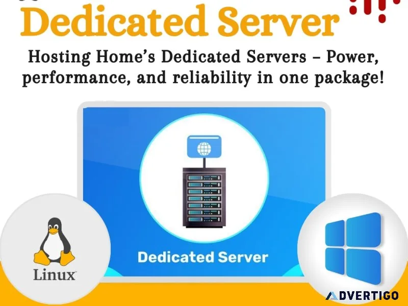 Hosting home dedicated servers: ultimate speed & security