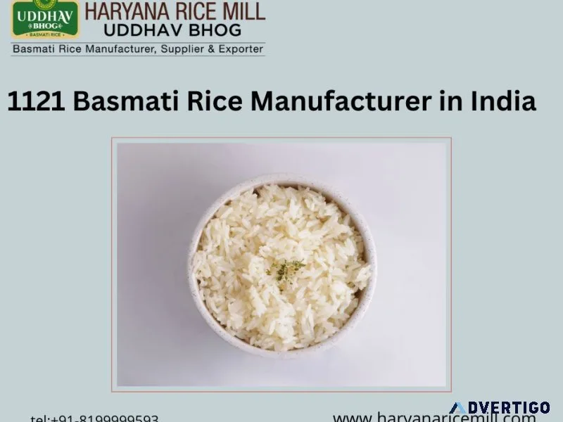 1121 basmati rice manufacturer in india