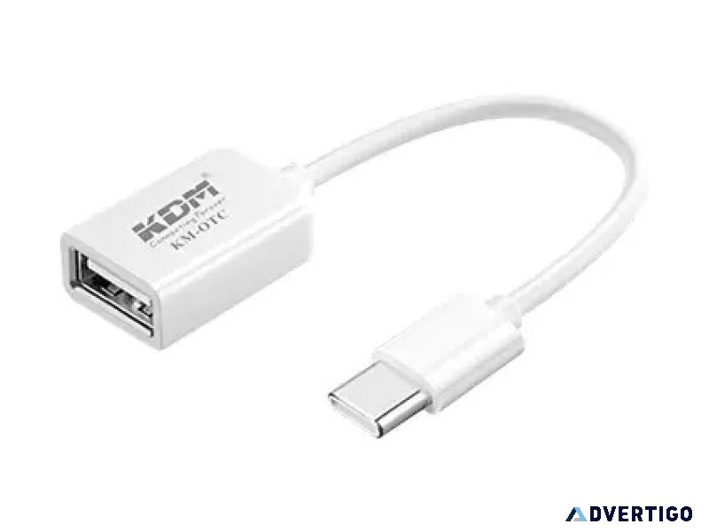 Seamless connectivity with kdm otg connectors