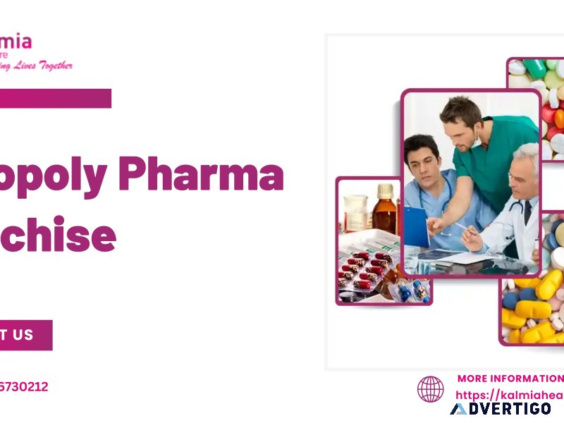 Advantages of working with a monopoly pharma franchise