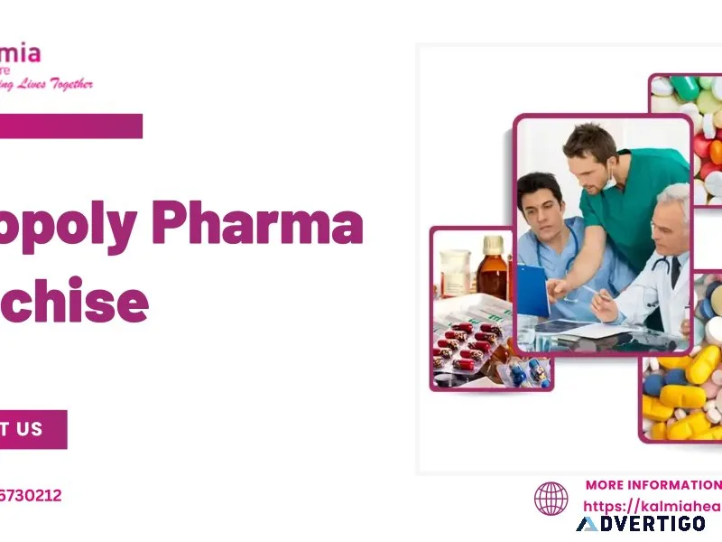 Advantages of working with a monopoly pharma franchise