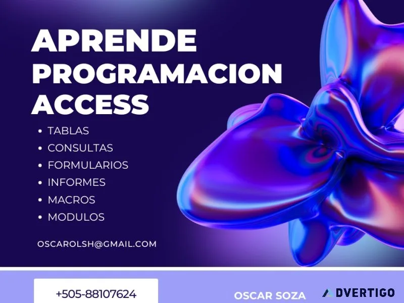 Domina microsoft access y crea sistemas profesionales