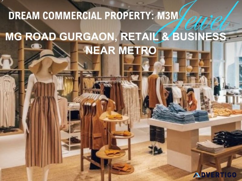 Invest in gurgaon s m3m jewel, the next luxury commercial space