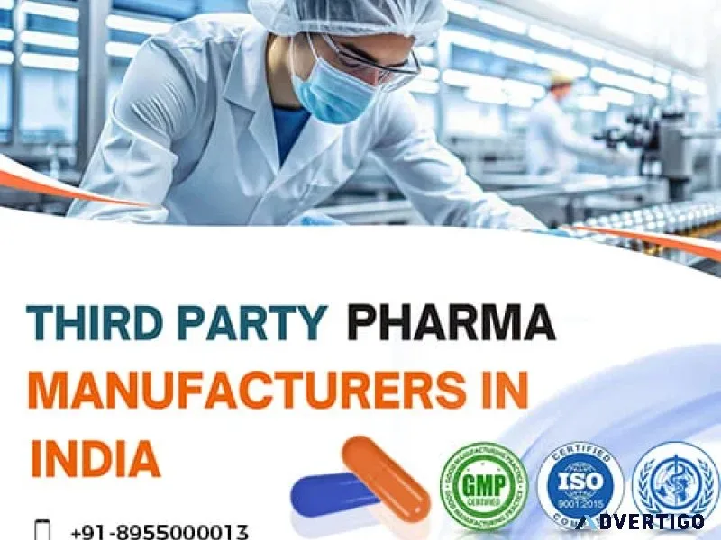 Top third party pharma manufacturers in india