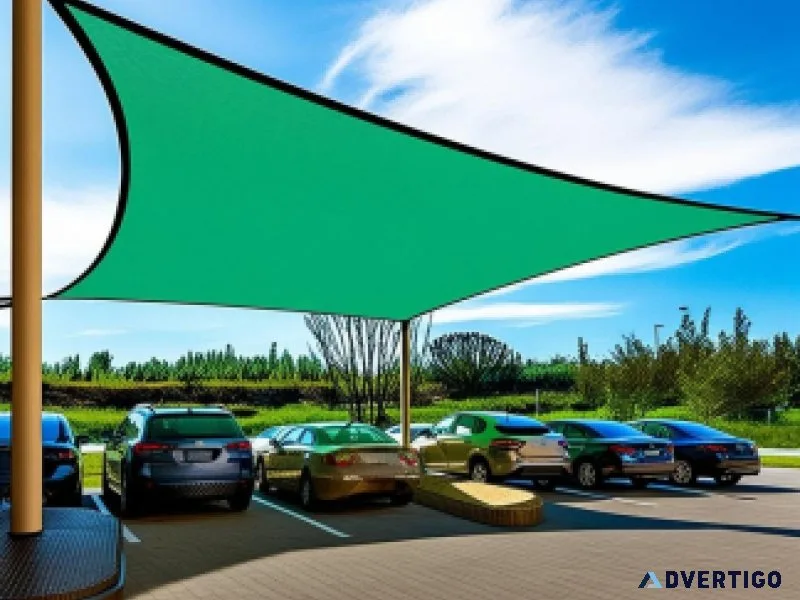 Trinqet 5x6mt large garden sails | sun shade net for car