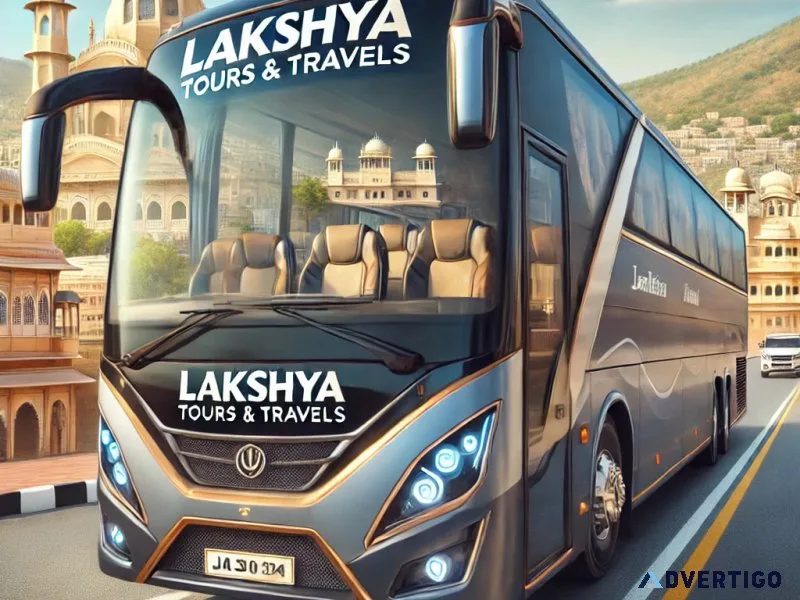 40 seater bus hire in rajasthan