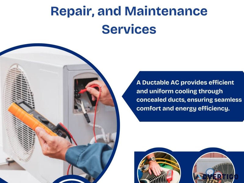 Transform your space with high-performance ductable acs