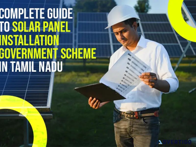 Solar panel installation government scheme in tamil nadu