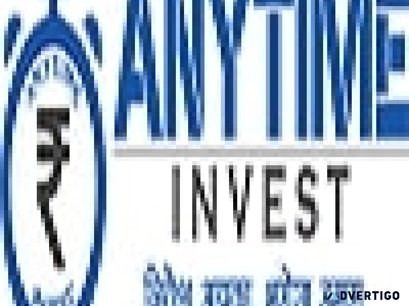 Anytime invest - mutual fund distributor in delhi