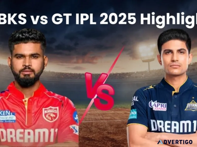 Pbks vs gt ipl 2025: how punjab kings (pbks) clinched an excitin