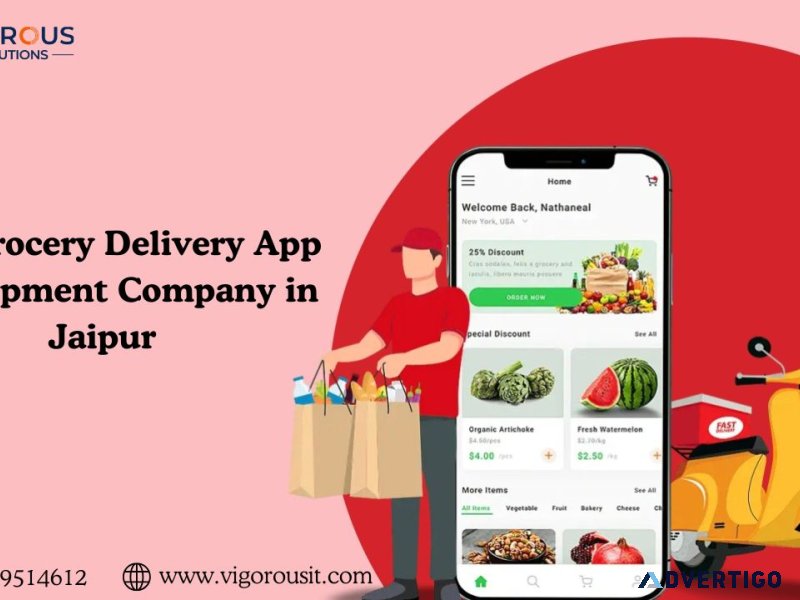 Best grocery delivery app development company in jaipur