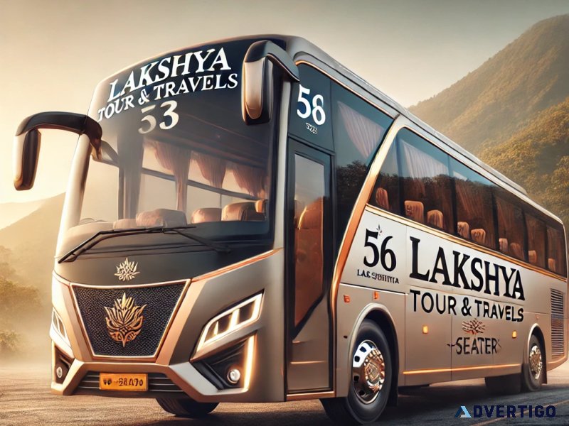Jaipur s best 56 seater luxury bus hire