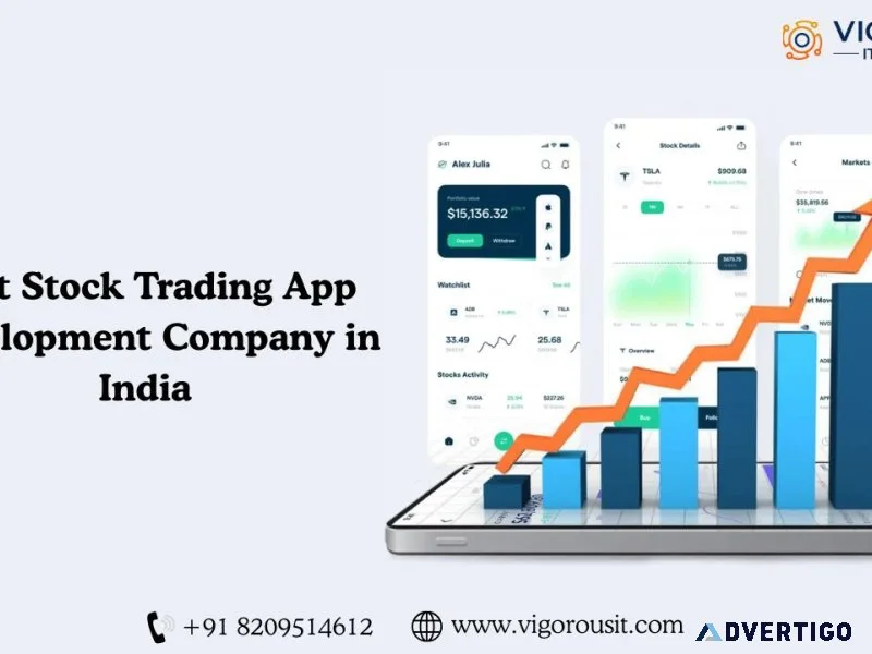 Best stock trading app development company in india
