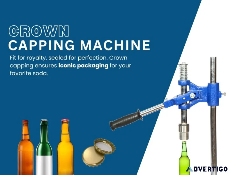 Crown capping machine