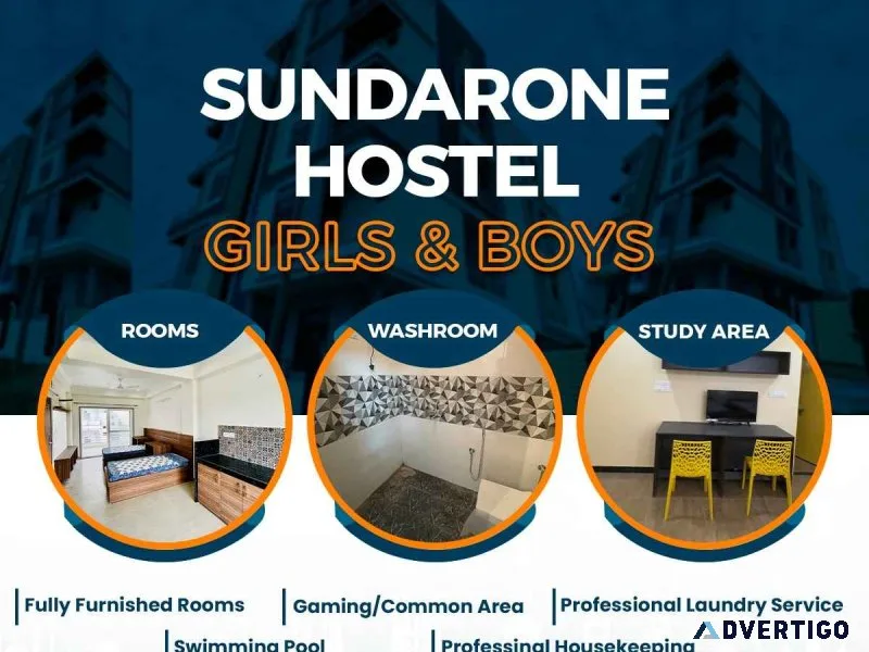 Sundarone hostel - best hostel/pg near manipal university jaipur