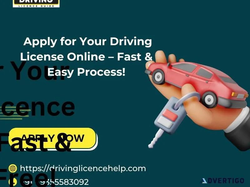 Apply for your driving license online – fast & easy process