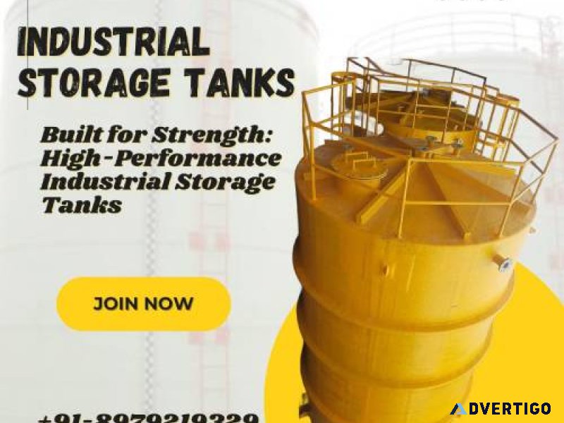 Industrial storage tanks manufacturer