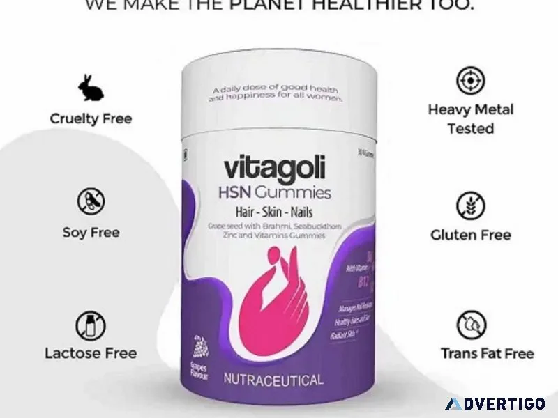 Try gummies for hair loss, and say goodbye to hair problems