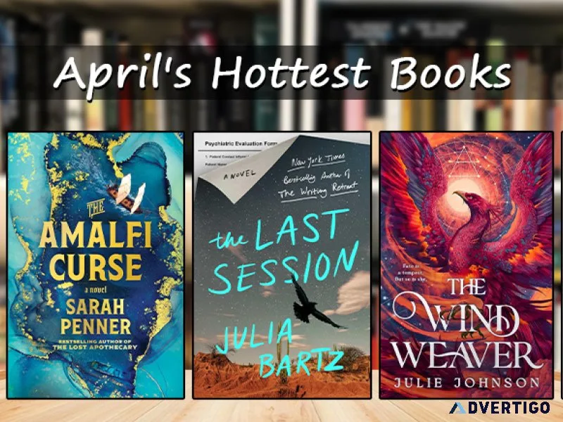 Best new books released in april 2025