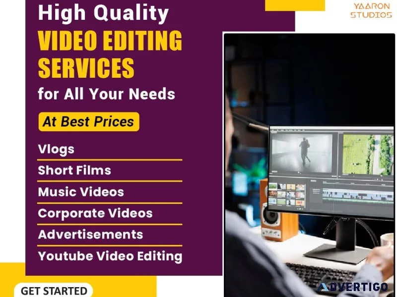 Best video editing services in ameerpet | yaaron studios