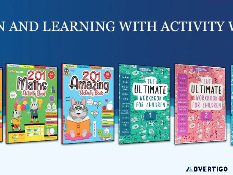 Buy the best kids activity and learning books online
