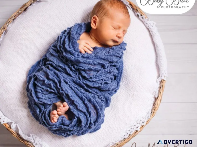 The best themes for a one-month baby photoshoot