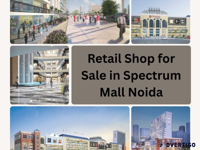 Noida retail shop for sale – excellent location, great value