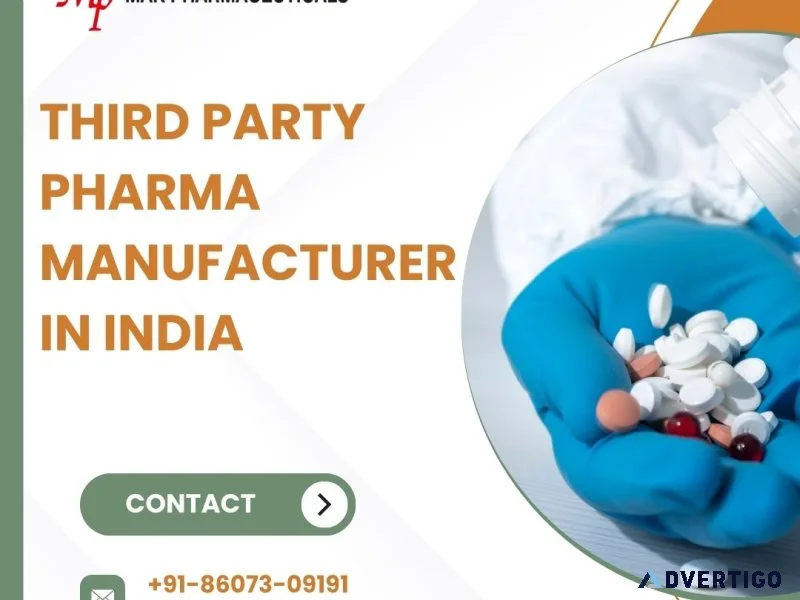 Third party pharma manufacturers in india
