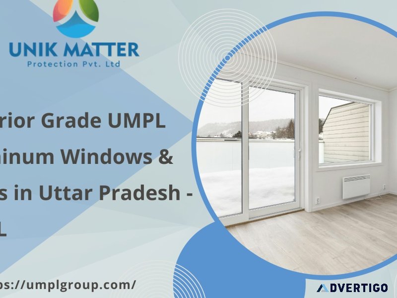 Superior grade umpl aluminum windows & doors in uttar pradesh