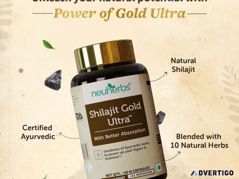 Boost your performance with shilajit gold plus