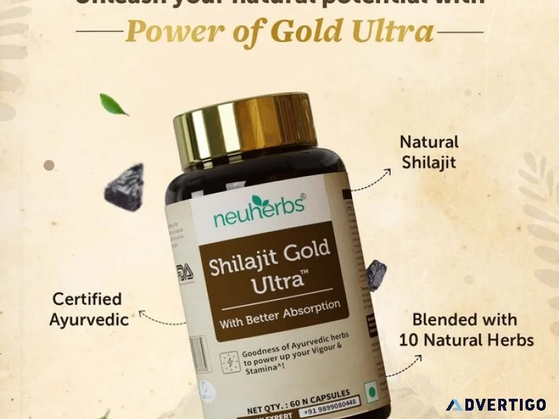Boost your performance with shilajit gold plus