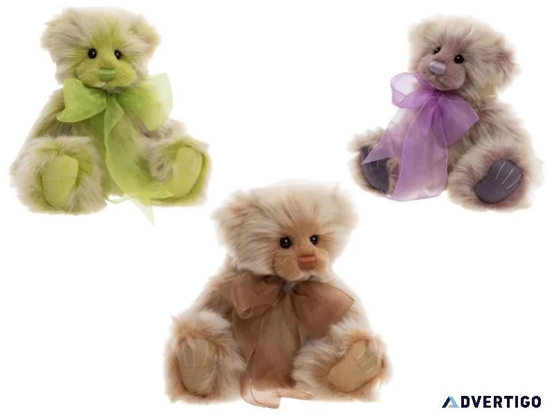 Adorable charlie bears – collectible & huggable friends