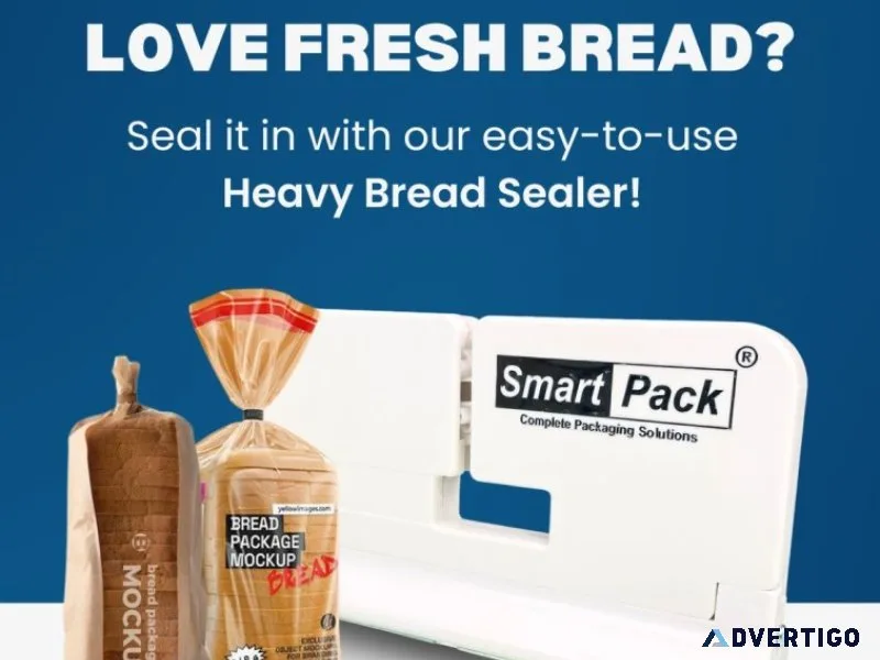 Heavy duty bread sealer machine