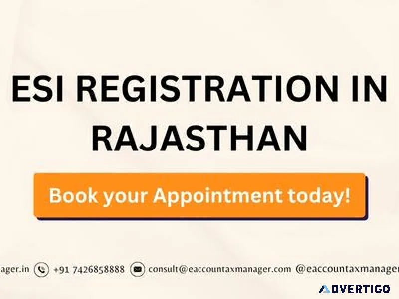 Esi registration rajasthan | esi registration near me