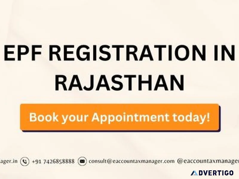 Epf registration rajasthan | epf registration near me