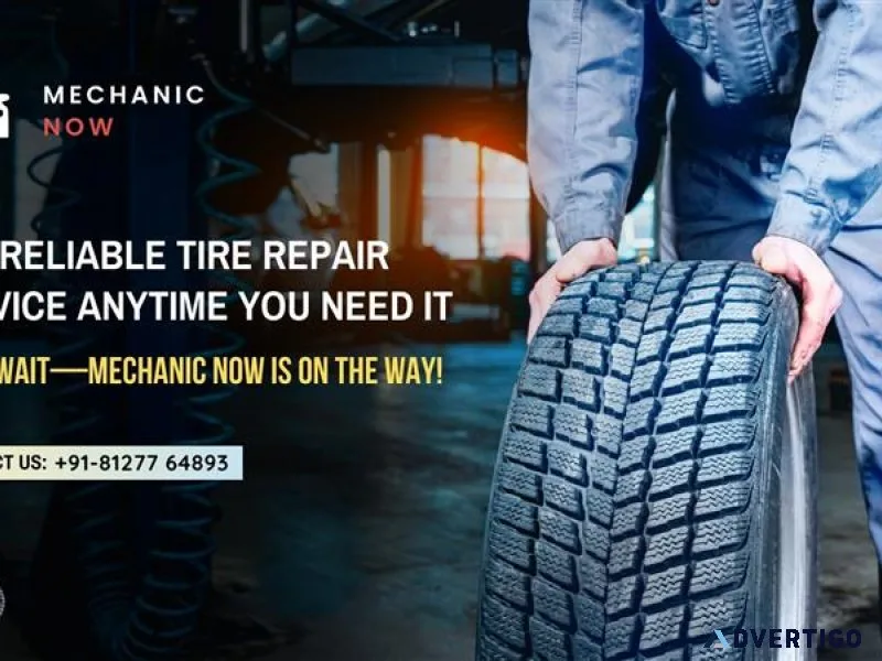 On-demand tire repair service – wherever you are