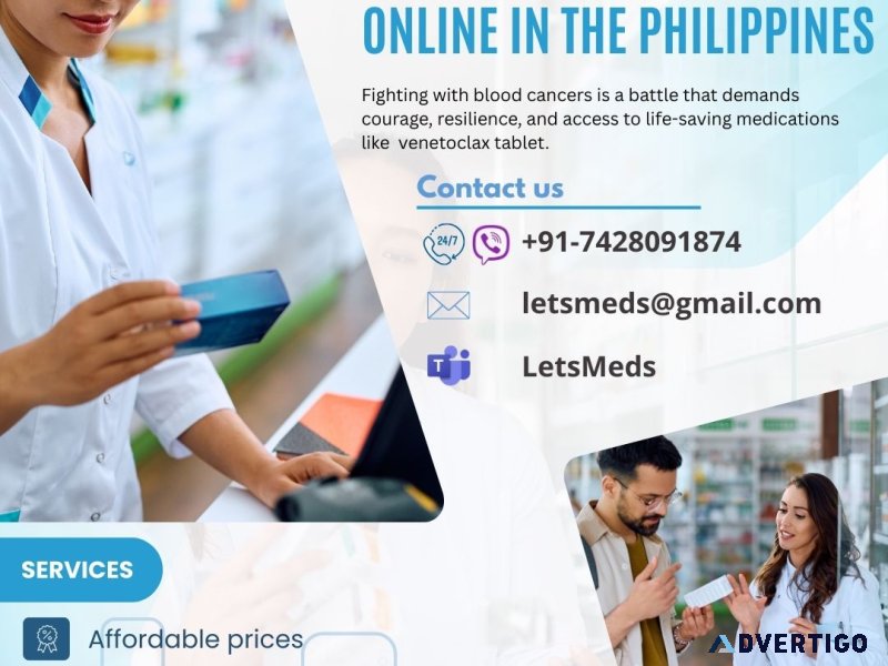 Get venetoclax tablets online in the philippines