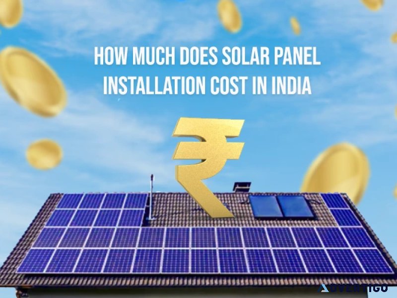 Solar panel installation cost in india