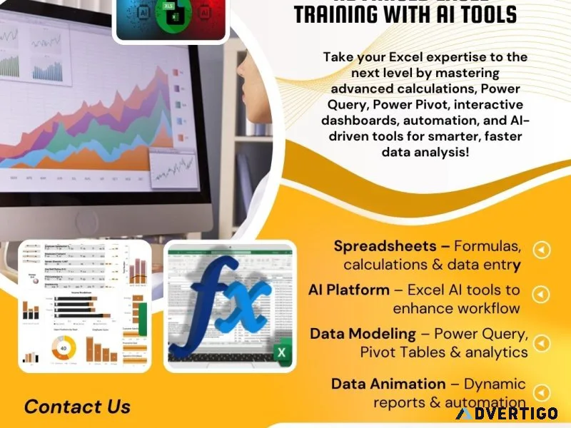 Advanced excel training – job-oriented & practical